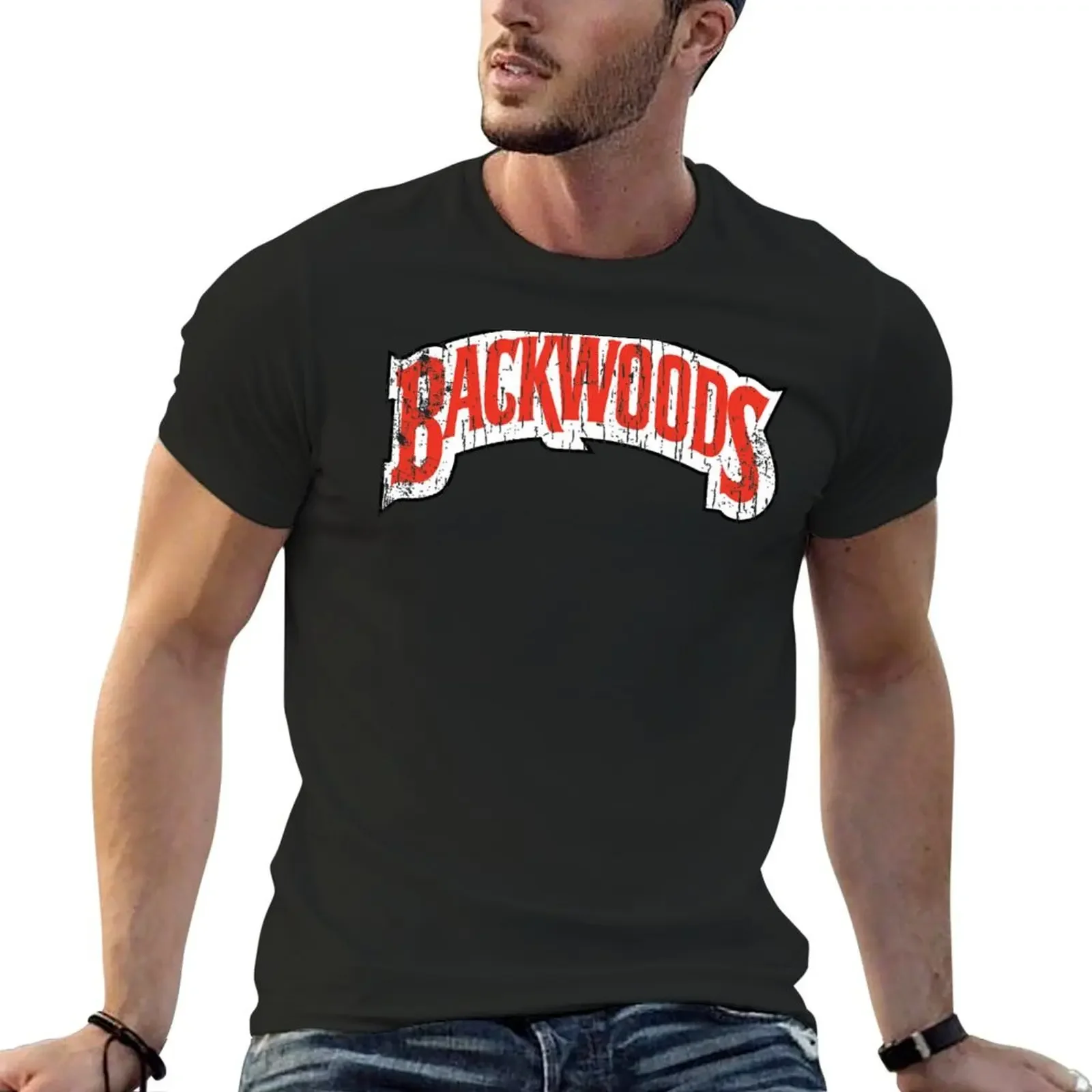 

BACKWOODS T-Shirt plain plus size clothes cotton graphic tees outfits for men