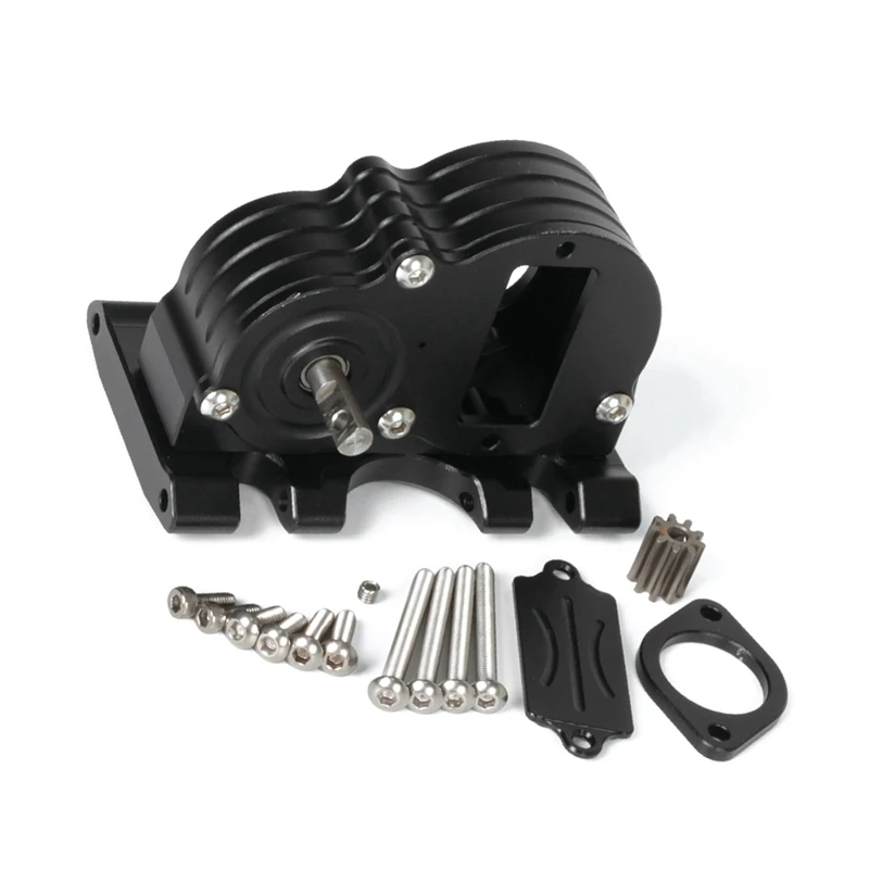 

LCG Lower Center Of Gravity Transmission Gearbox With Skid Plate For 1/10 RC Crawler Axial SCX10 I II III Capra Upgrades