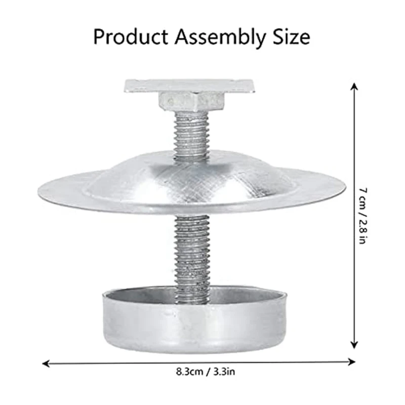 PORK-4Set Ant Proof Hive ฟุตสแตนเลส Beehive ฐานการเลี้ยงผึ้ง Beehive Stand Hive กับดักเครื่องมือสําหรับ Beekeeper