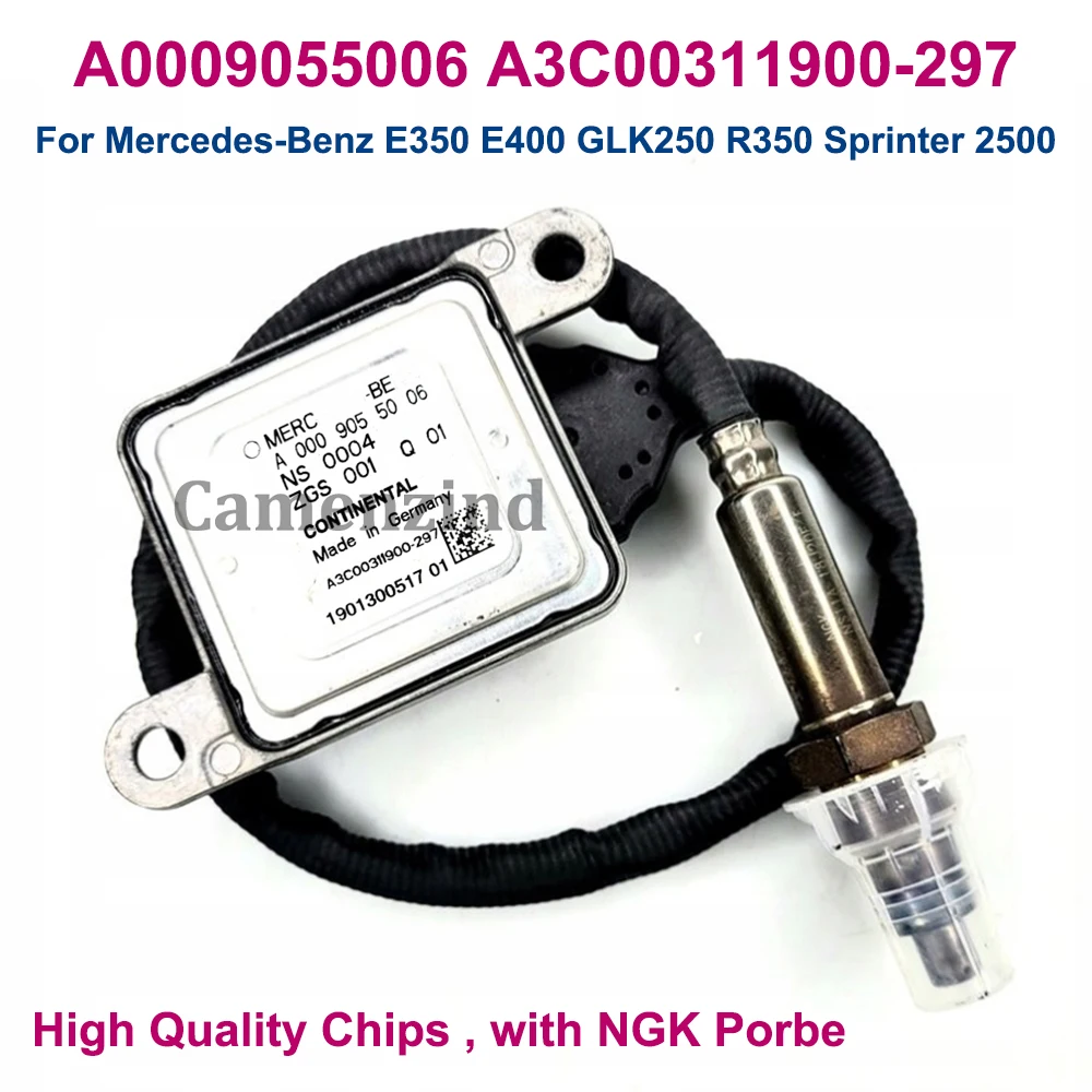

New Continental NOX Sensor 12V A0009055006 0009055006 A3C00311900-297 For Mercedes-Benz E350 E400 GLK250 R350 Sprinter 2500