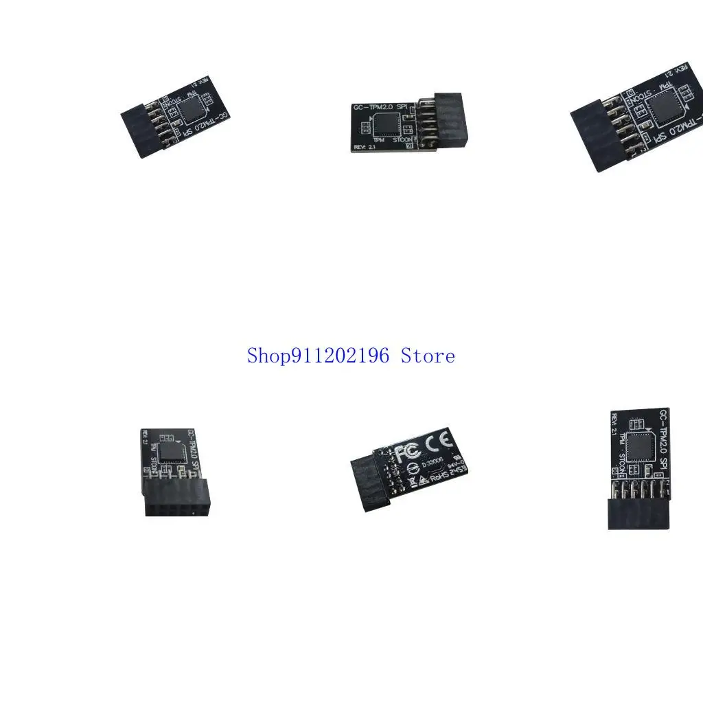 

P82A For TPM 2.0 Technology, SPI Connection Adapter For PC Security Enhancement