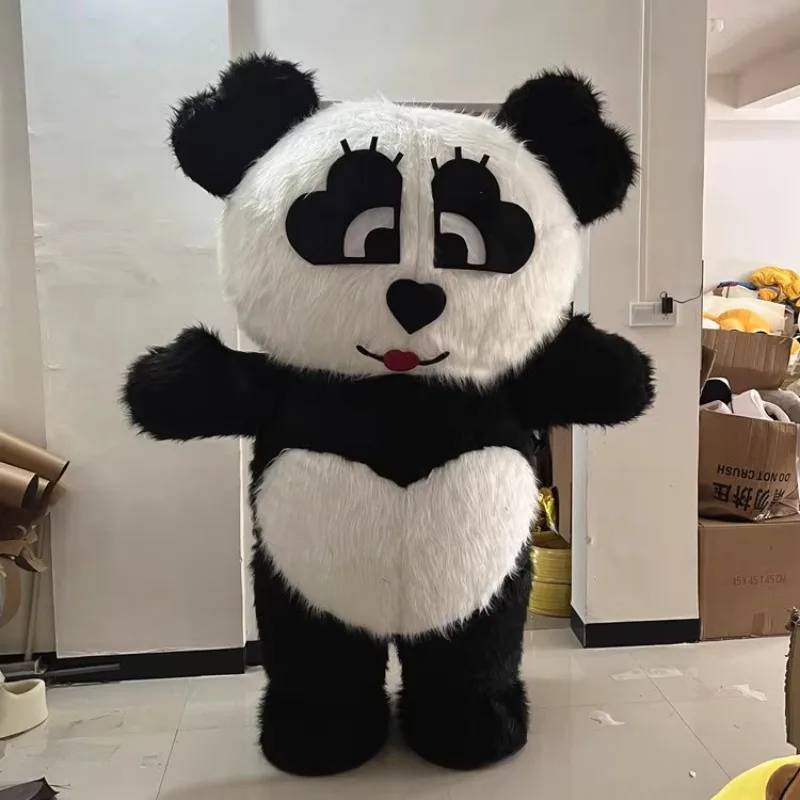 

Inflatable Giant Panda Plush Walking Dress Up Performance Activity Performance Cartoon Doll Costume