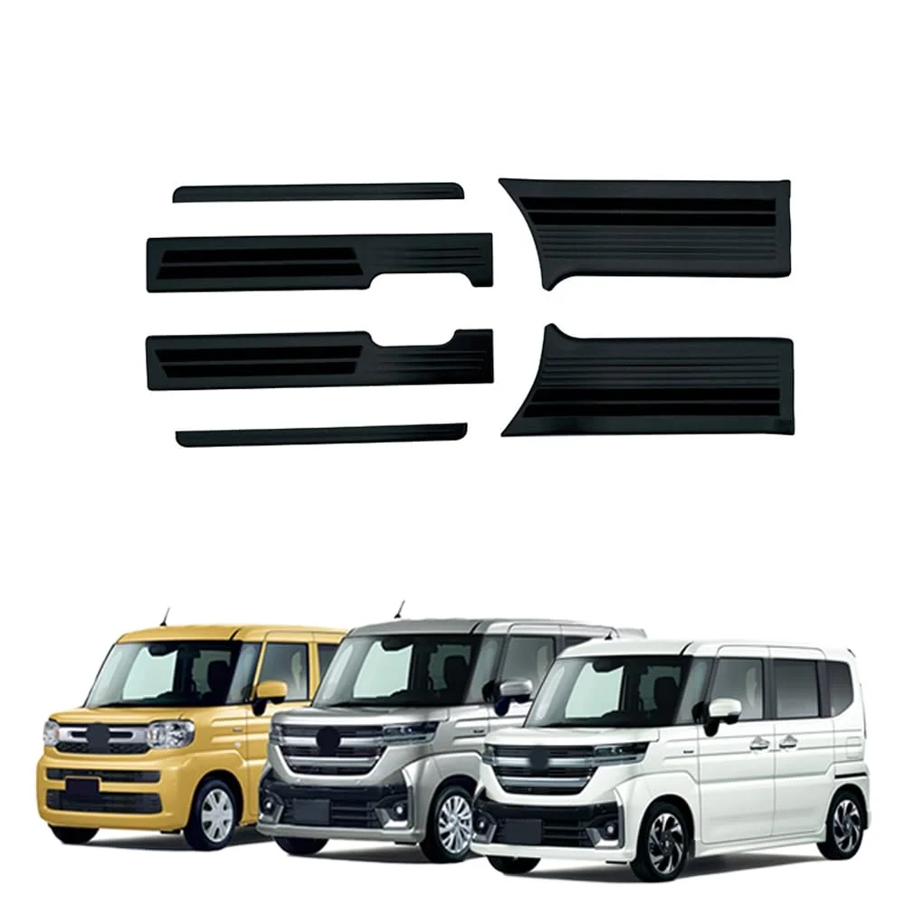 

For Spacia Custom MK54S MK94S Stainless Steel Door Sill Guard Scuff Plate Step Cover Trim Anti-Scratch 6PCS Silver Titani