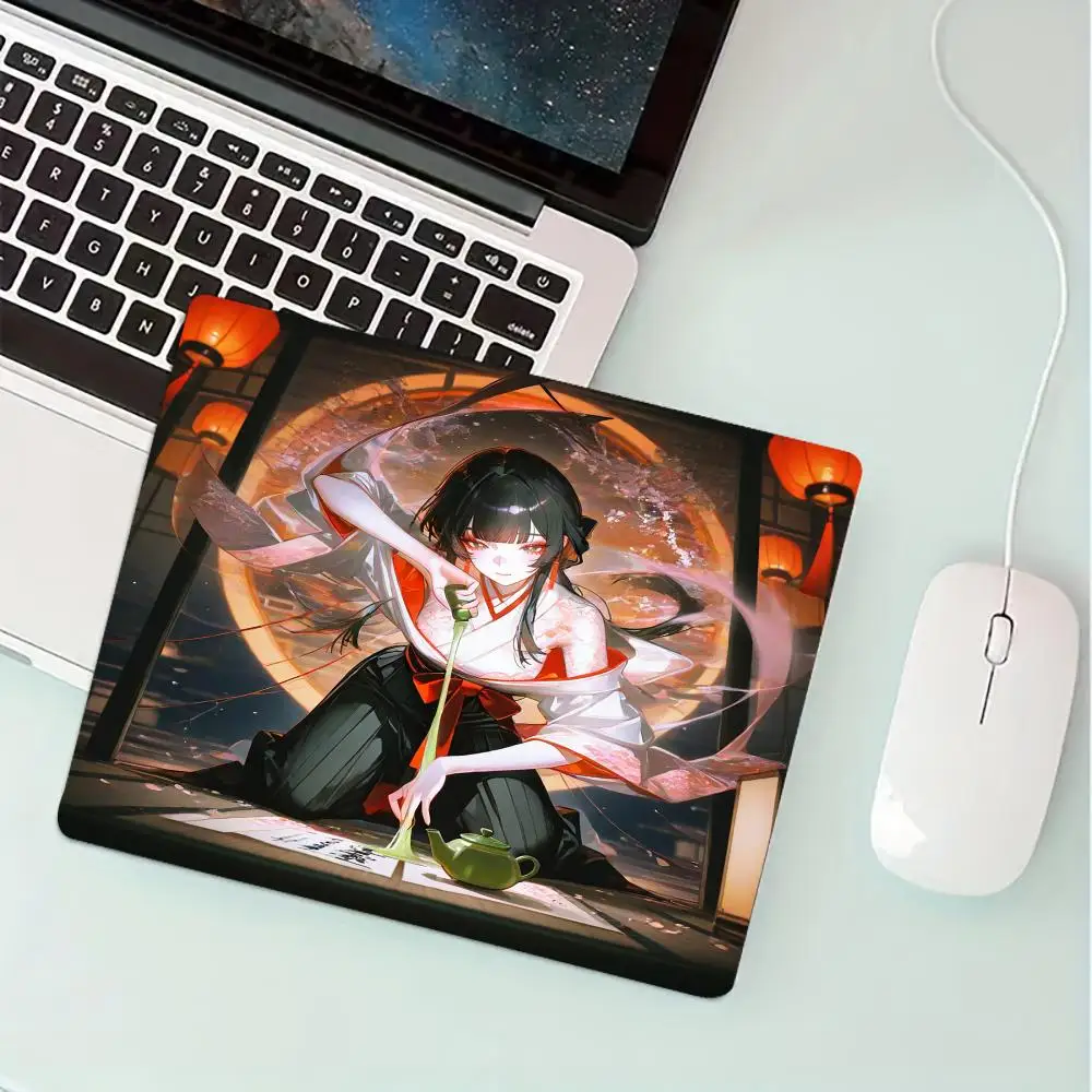 

Cute and sexy girl anime Small Mouse Pad Desk Mat gaming mat gamer pc accessories laptop office pads suitable for work and game