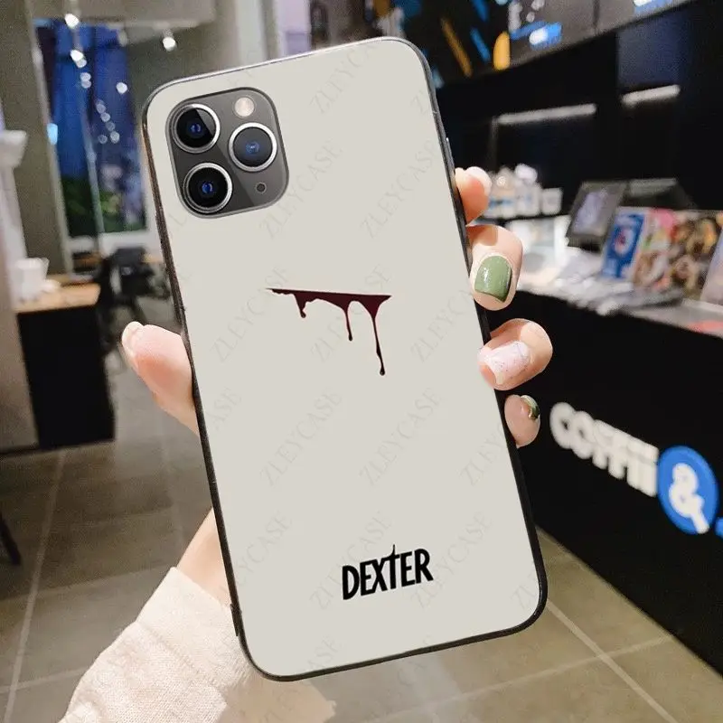 TV Show Dexter Morgan coque phone cover for iPhone 15Pro 16pro 13PRO max 7 8 XR 14plus 11pro 12pro max 13mini SE 2020 cases