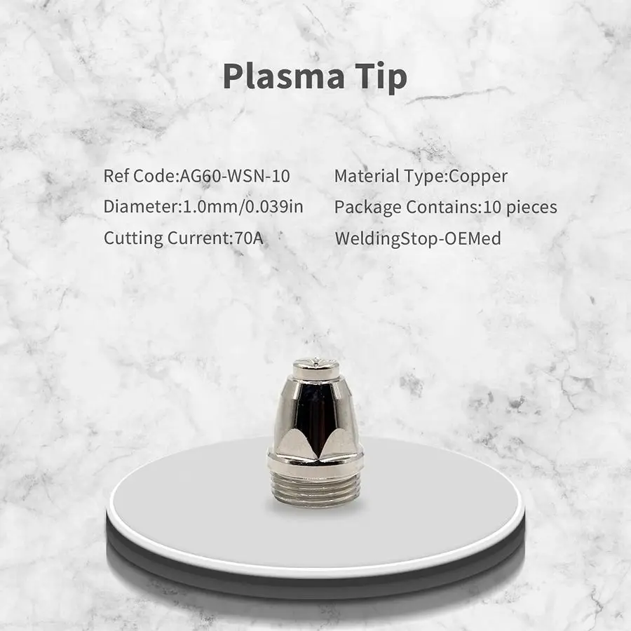プラズマ消耗品キット Primeweld CUT50 CUT50DP CT520 CT520DP プラズマカッター AG60 トーチ 1.0mm .040 チップ用