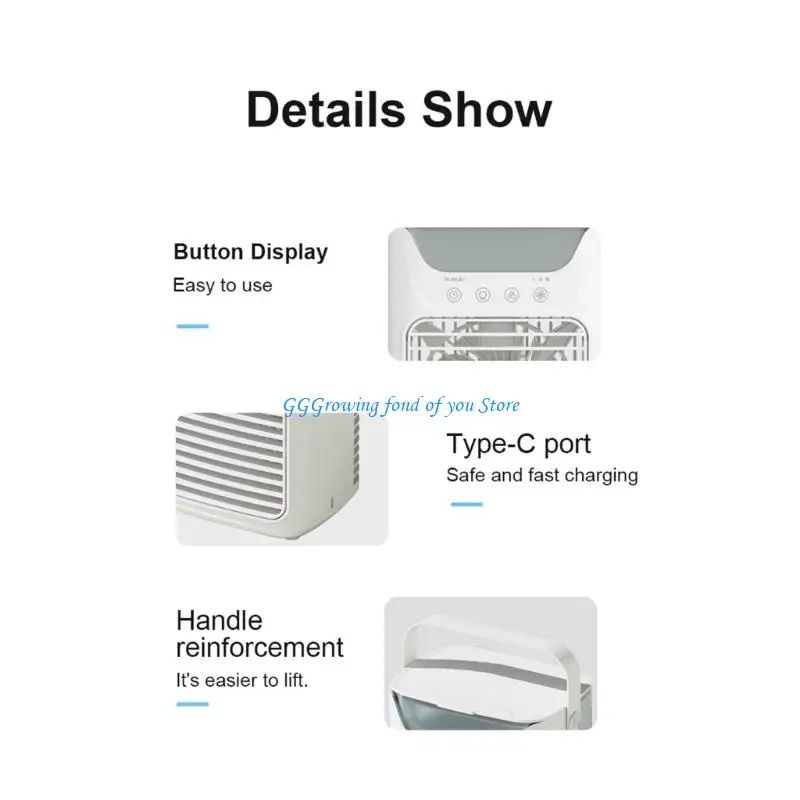 

H9EB Multifuntional Portable Air Conditioning Unit for Student Dorms or Offices