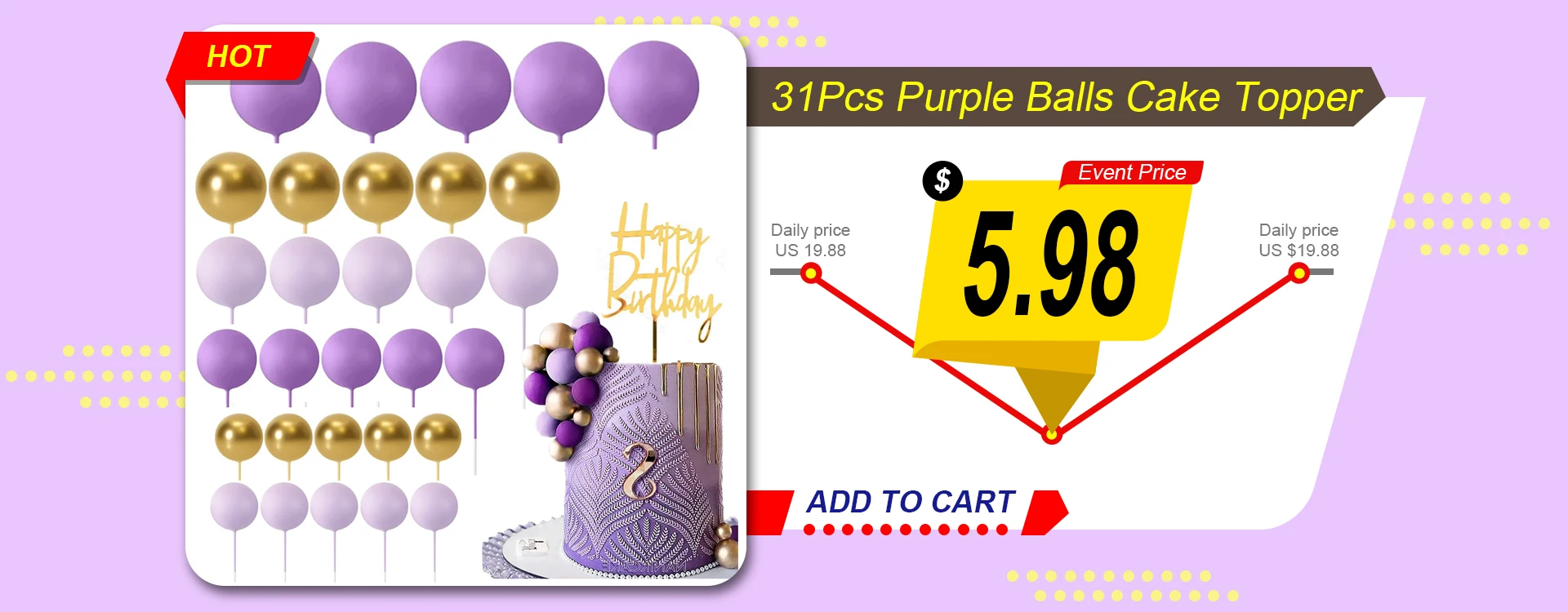 48 Stück lila Schmetterling Kuchen Dekoration bunte 3D Schmetterlinge Cupcake Topper für Geburtstag Hochzeit Schmetterling Kuchen Dekor Versorgung – Detail 1
