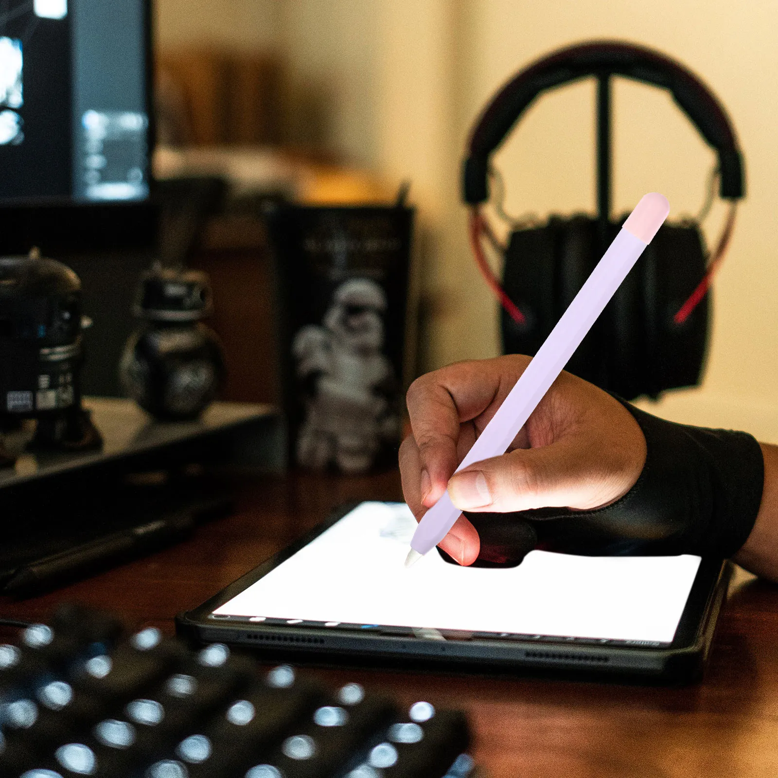 

Long-Lasting Silicone Stylus Pen Protective Sleeve with Grip Texture Ensures Safety and Comfort Compatible with Most Stylus