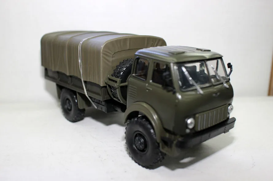 HAW ABTONPOM Models 1/43 MAZ-505 1962 Truck Diecast Toys USSR Military Cars for collection