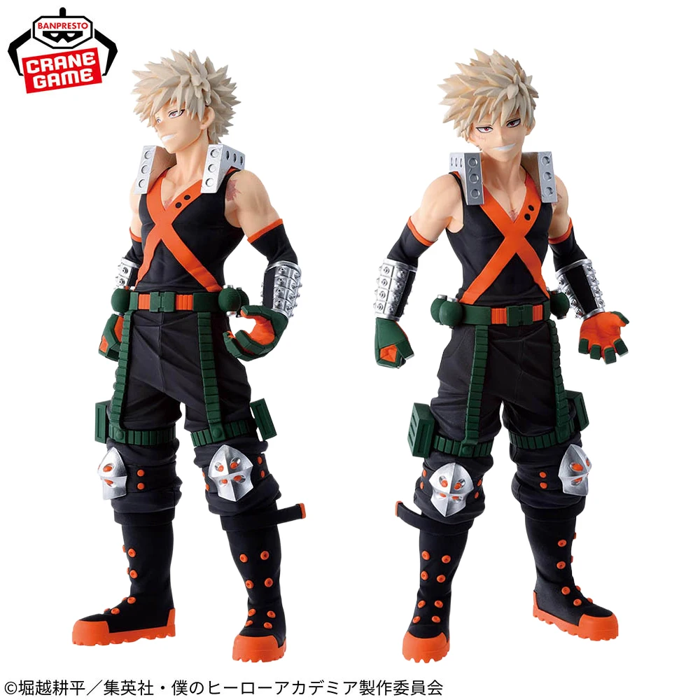 2026 New In Stock Original Banpresto My Hero Academia Deku Bakugo Todoroki 22cm Anime Action Figure Collection Model Toy Gift view 3
