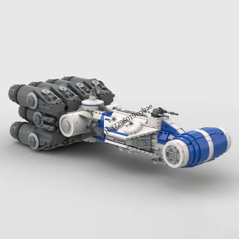 جديد 2311 قطعة لفيلم معركة النجوم MOC CR90 Liberator corvettes نموذج لتقوم بها بنفسك أفكار إبداعية لعبة أطفال تجميع ألغاز هدية عيد ميلاد