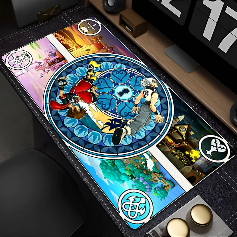 

Mouse Pad PC Accessories Keyboard Pad Office Desk Mat Anti Slip HD Mousepad Natural Rubber Gaming K-kingdom Hearts Extended Pad