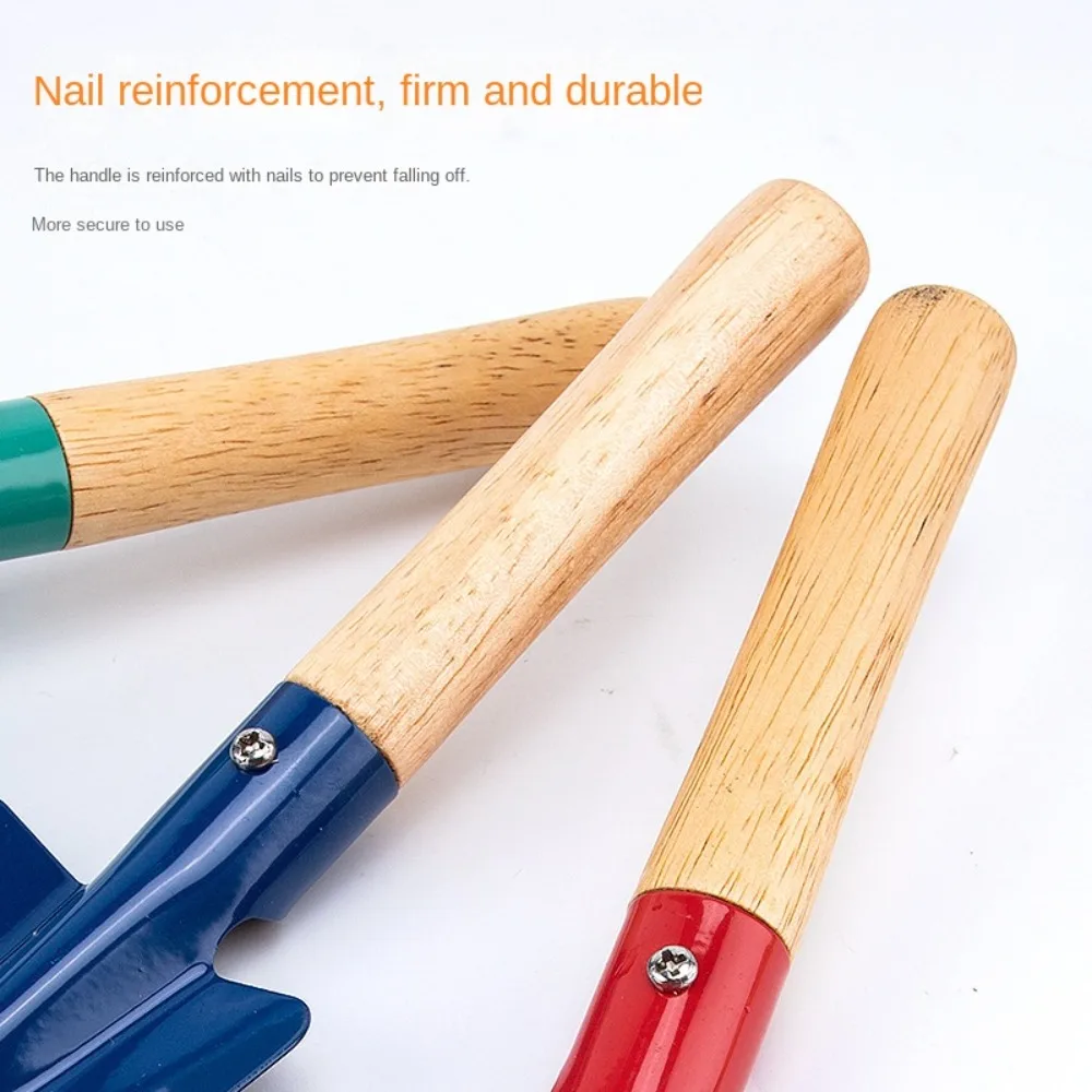 Pelle en métal couleur bonbon, baril fourchette outil de jardin outil de jardinage râteau truelle