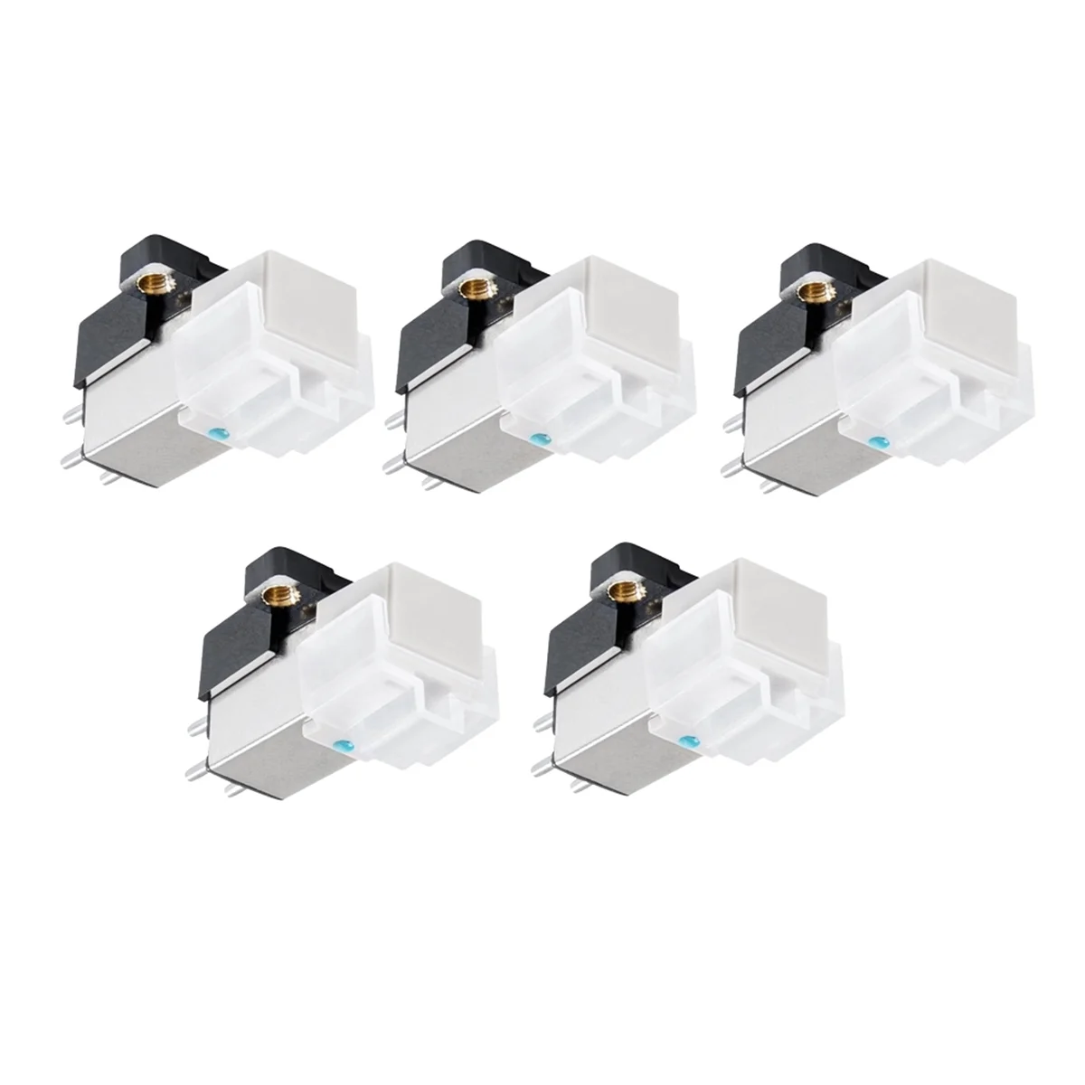 5 Pack AT3600L Vinyl Record Cartridge Stylus for Turntables