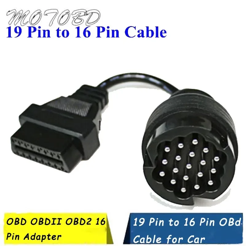 

Новейший 19-контактный штекер OBDII удлинитель для Porsche 19-контактный кабель OBD1 к Obd2 16-контактный гнездовой адаптер диагностический интерфейс