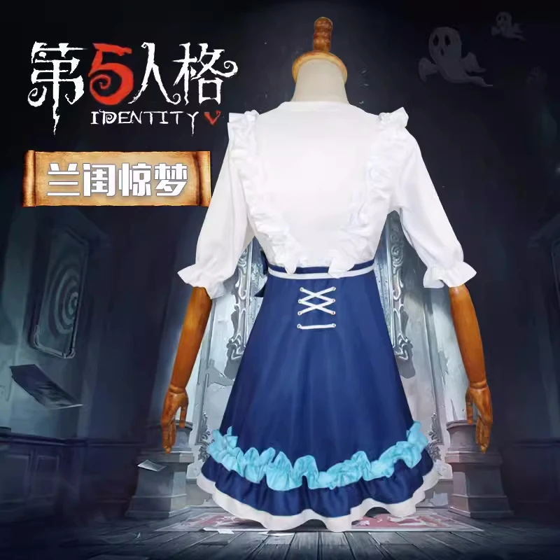 Gardener Emma Woods Cosplay Costume Game Identity V Anime Women Girls Lovely Dress Halloween Daily Wear Role Play Clothing Stock