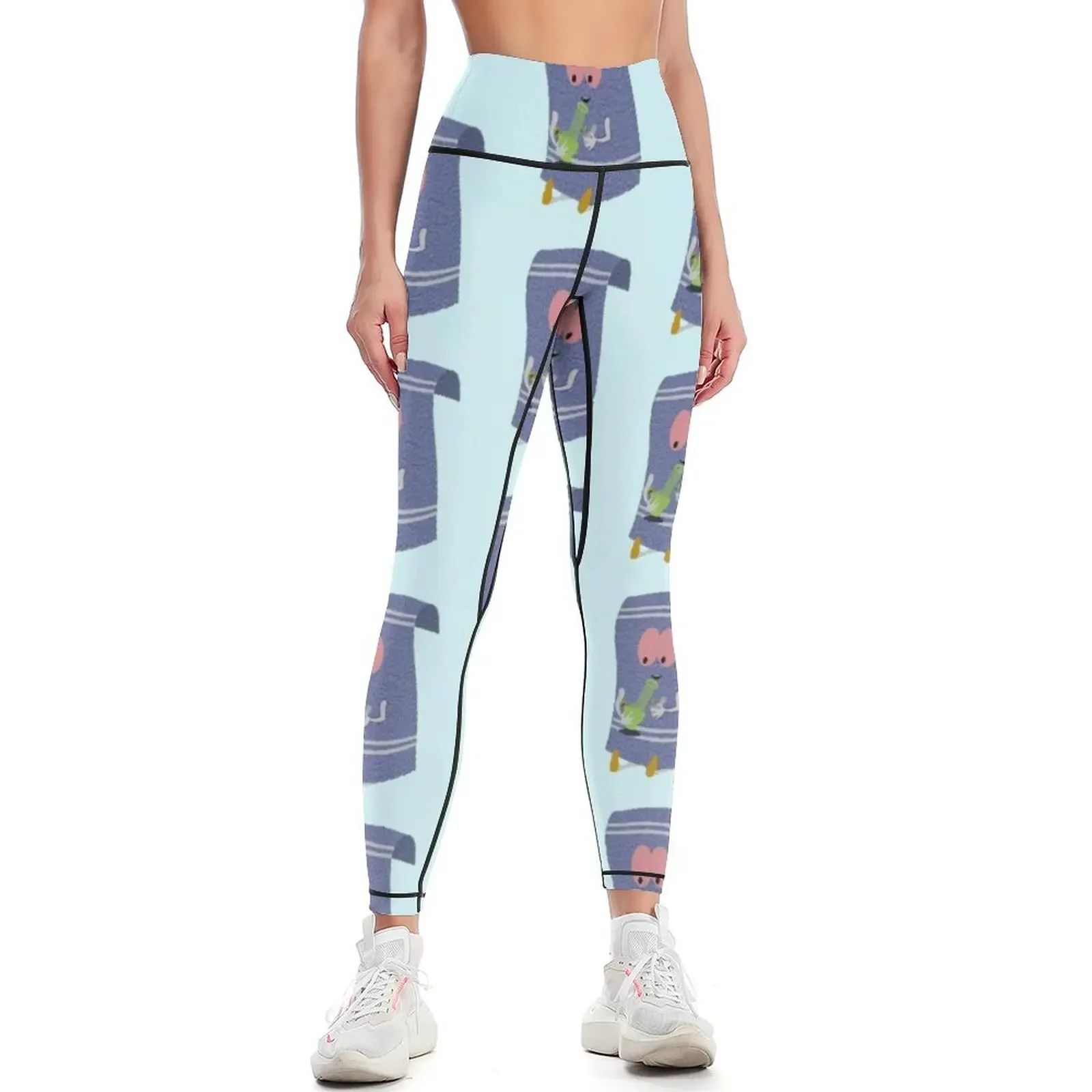 

Funny drinking Towelie Leggings sports for push up gym pants jogging pants sport set Womens Leggings
