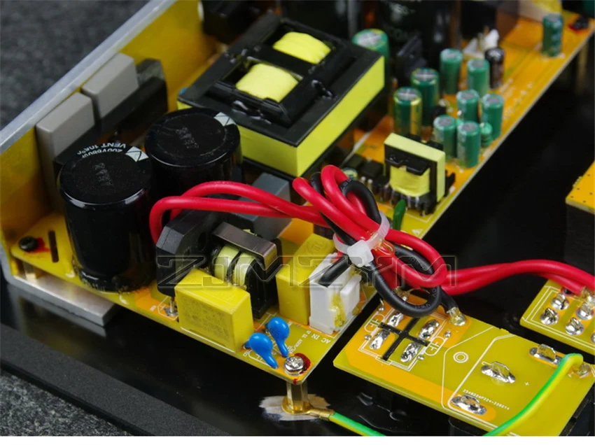 RF-350 Subwoofer-Verstärkerplatine, Kinofieber, hohe Leistung, integrierter Patch mit direkter Einfügung, Prozess-Klangqualität, 120–240 VAC – Detail 16