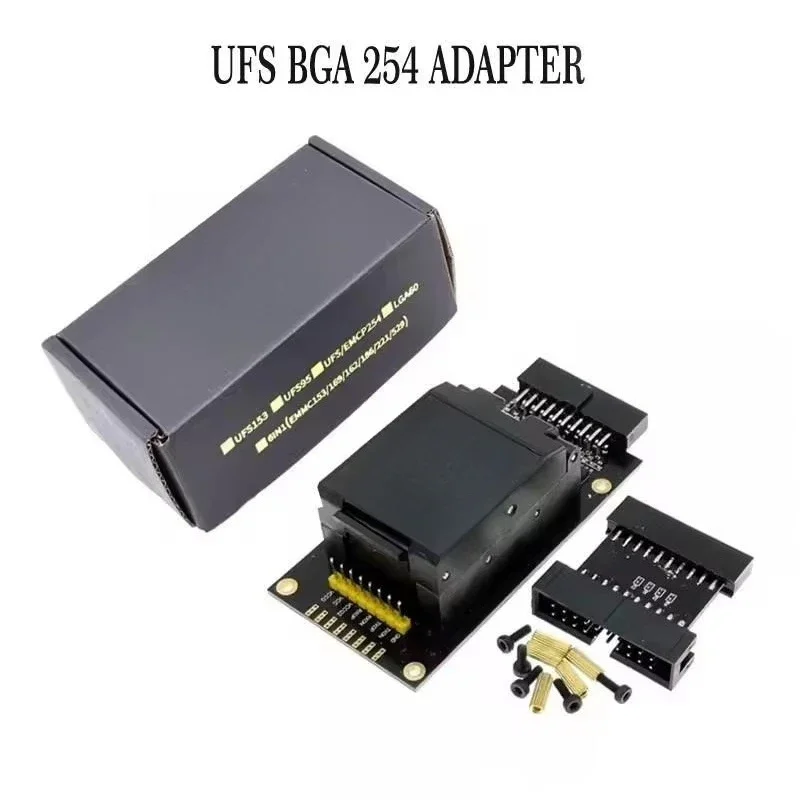 

Hight Quality Original Z3x Easy Jtag Plus UFS BGA-254 Socket / EMMC 254 ( EMMC +UFS 2 in 1 ) Adapter for EASY JTAG PLUS BOX Work