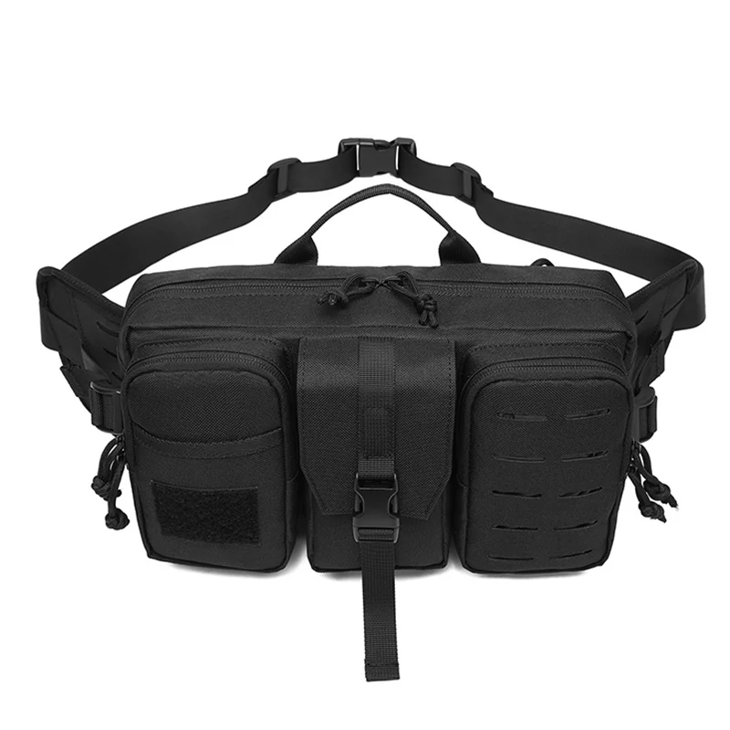 

Tactical Climbing Waist Bag Outdoor Fitness Crossbody Bag Sports Multi-functional Large Capacity Waist Pouch Messenger Bag