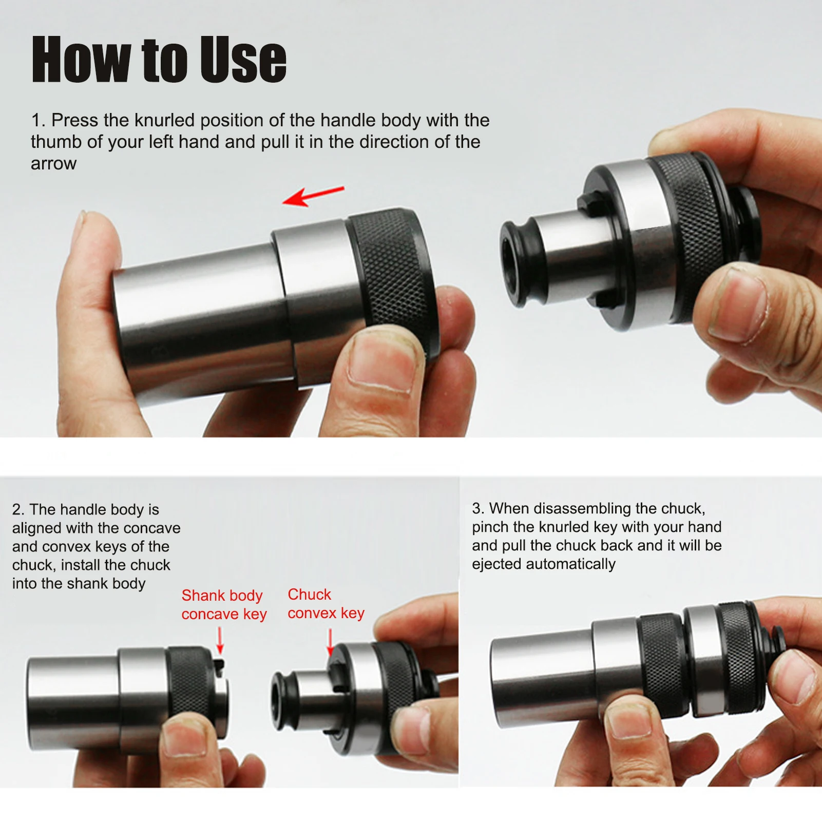 Tapping Chuck Tapping Collet Chuck Holder Overload  Adjustable Torsion Quick‑Change GT12‑ISO‑M16 Tapping Collet Tapping Tool