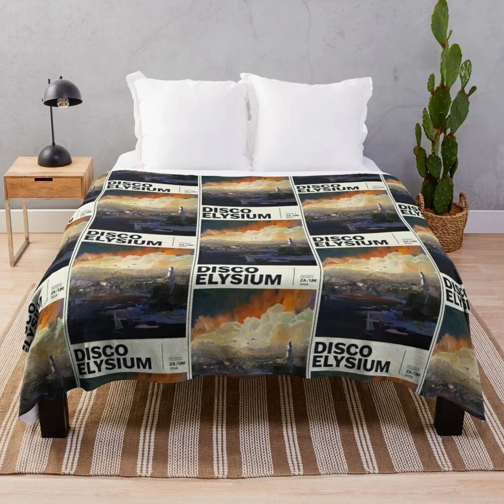 Disco Elysium Throw Blanket Tourist Beautifuls Stuffeds Single Blankets