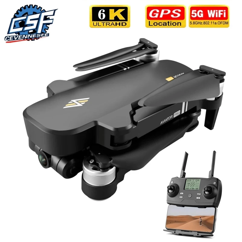 8811 Pro Drone 6k HD 5G Mechanical Gimbal Camera Wifi Gps System Supports TF Card Drones Distance 2km Flight 28 Min