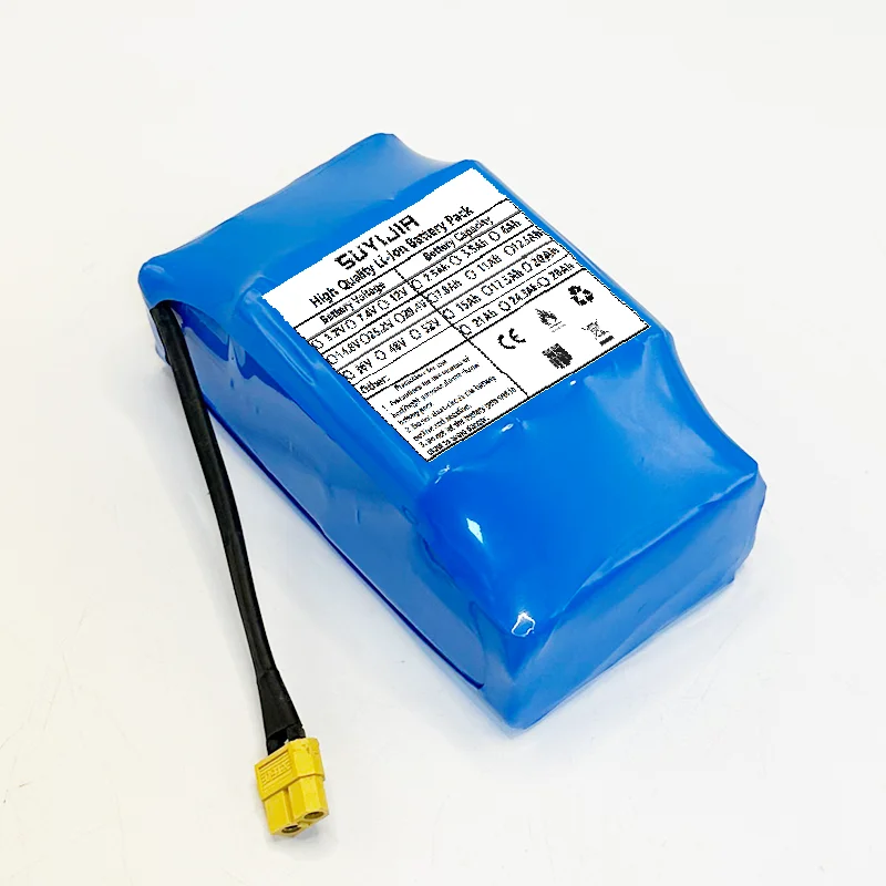 

Newly upgraded 36V 7800mAh 10S2P Lithium rechargeable battery for electric self-balancing scooters, hoverboards and wheelbarrows