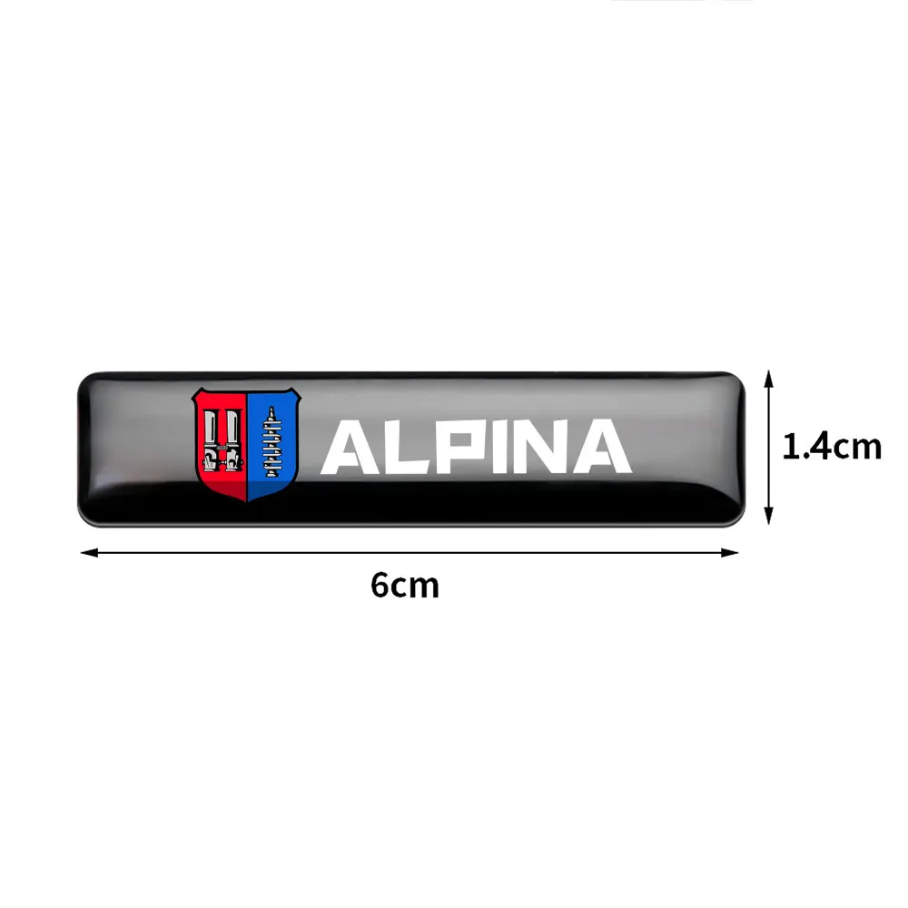 10pcs Car Styling Sticker Auto Trunk Emblem Rear Decal For BMW M Performance M3 M4 M5 Power Alpina Interior Exterior Accessories