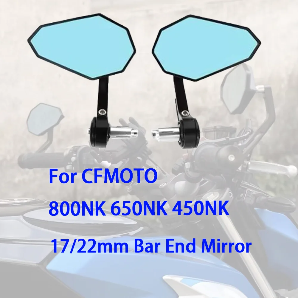 

For CFMOTO 800NK NK 800 2023 2024 Motorcycle Rearview Mirror Handlebars Rearview Mirror Retro Handlebars Side Mirror Accessories