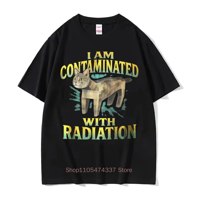 Ich esse Lötmittel – Lustiges Katzen-Meme-T-Shirt für Herren und Damen – Modische Freizeit-T-Shirts aus hochwertiger Baumwolle für den Sommer – Detail 25