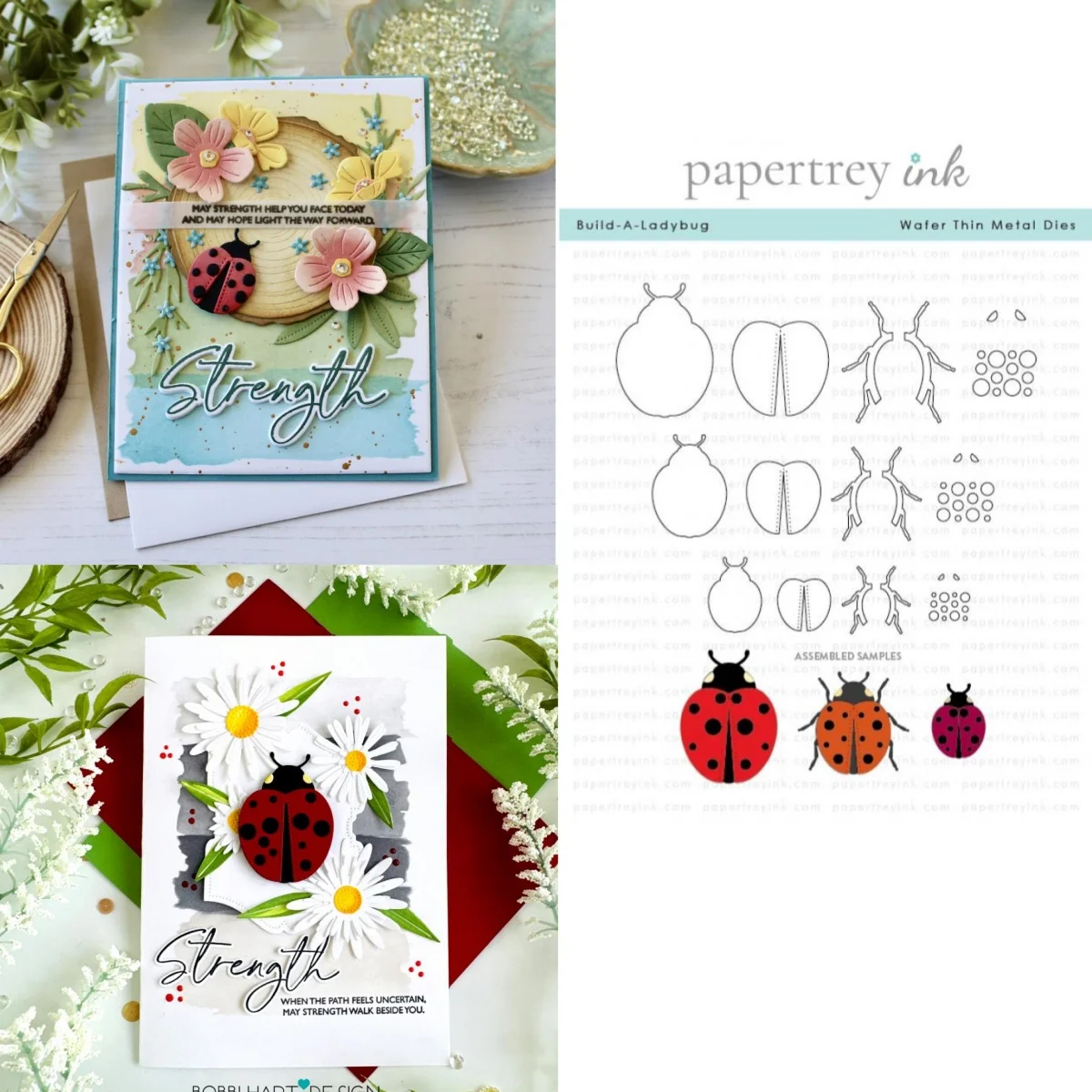 

Ladybug Metal Cutting Dies for DIY Making Card Scrapbook Embossed Paper Album Craft Supplies Template Decoration