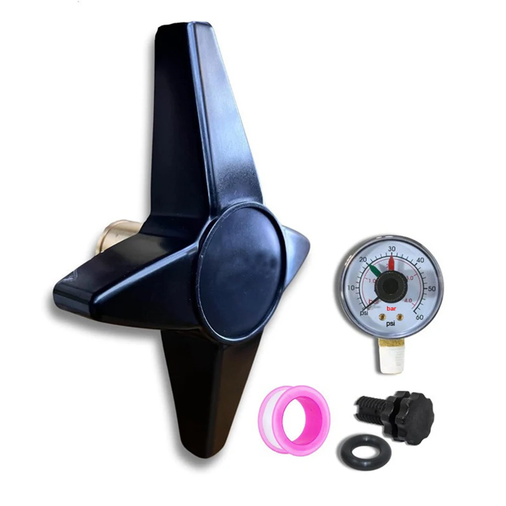 

Водонепроницаемый манометр с фиксирующей ручкой C1200, направляющий вентиляционный клапан, замена фиксирующей ручки манометра, высококачественная лента для манометра