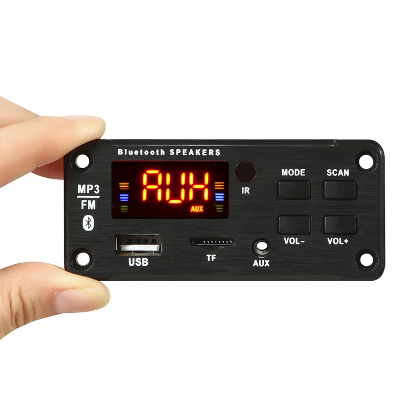 

2*25W 50W amplifier Car Audio USB TF FM Radio Module Bluetooth 12V MP3 WMA Decoder Board MP3 Player with Remote Control