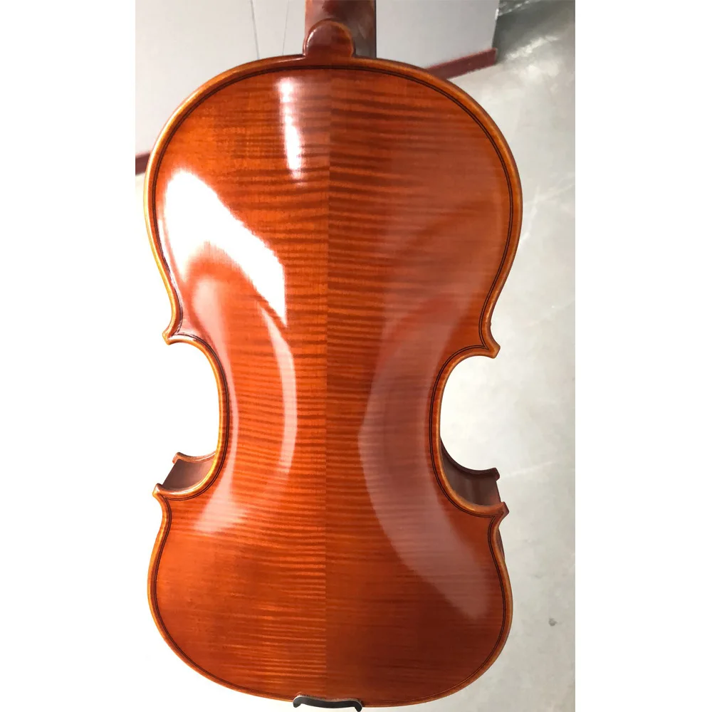High-quality violin, corba glue hand-painted, monolithic pattern, violin
