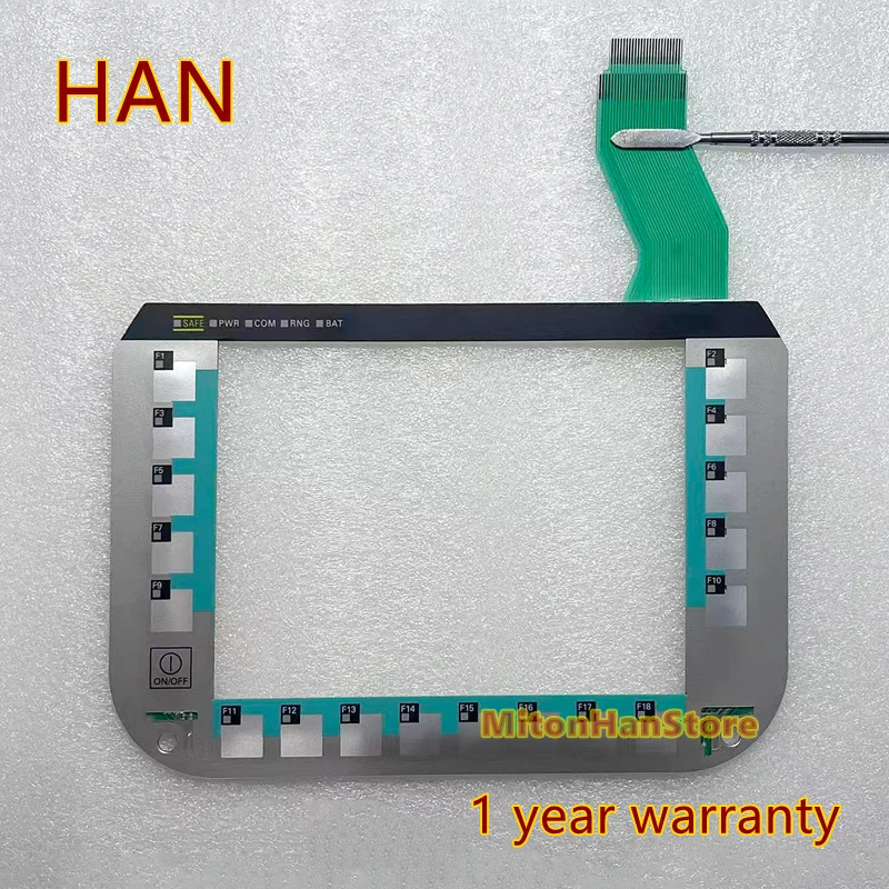 New For Mobile Panel 277 IWLAN V2 Operation 6AV6645-0DD01-0AX1  Touch Panel Screen Glass Digitizer Membrane Keypad Keypad Film