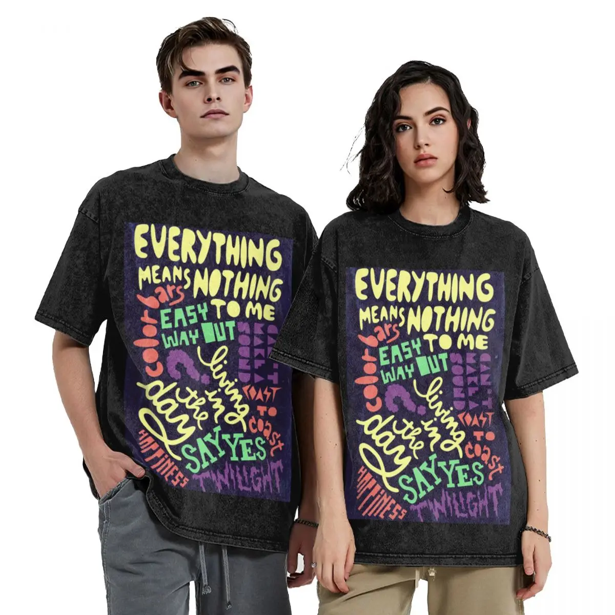 

Elliott Smith Song Titles T-Shirt sweat graphic tee shirt anime figures T-shirts man mens plain t shirts