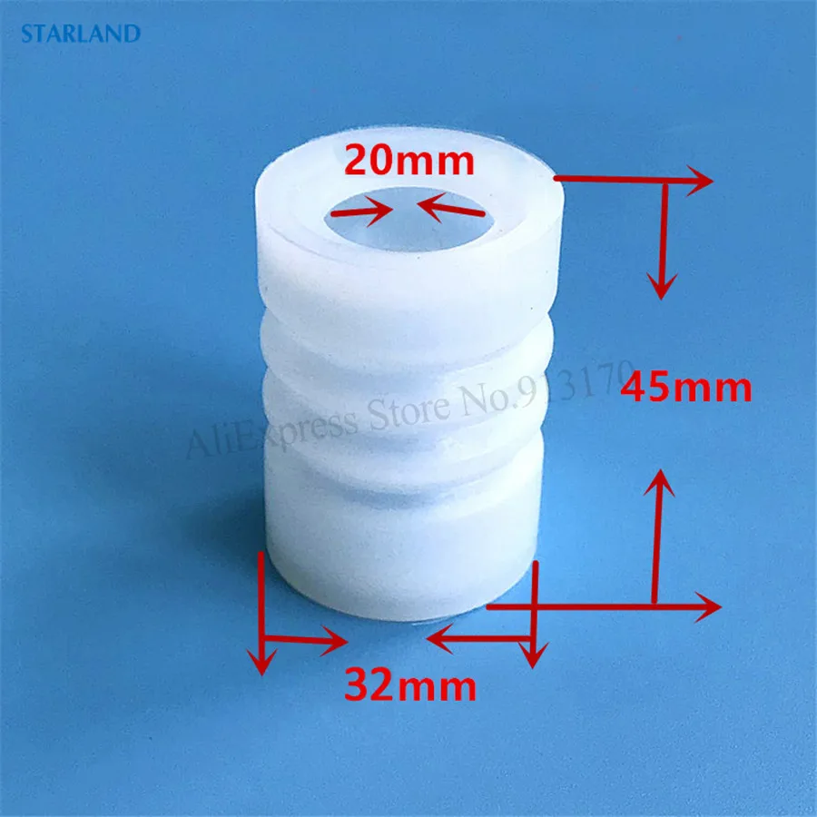 Silicone Tube Seal Ring Spare Part Elastic Gasket Pipe Soft Ice Cream Machine Accessories Replacement