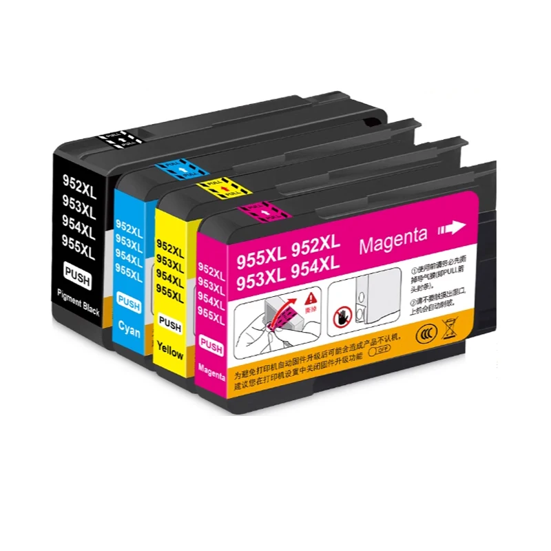 Cartuccia d'inchiostro universale 952XL 953XL 954XL 955XL compatibile per stampante HP Officejet Pro 8210 8710 8720 8730 7730 8210 8216 8218
