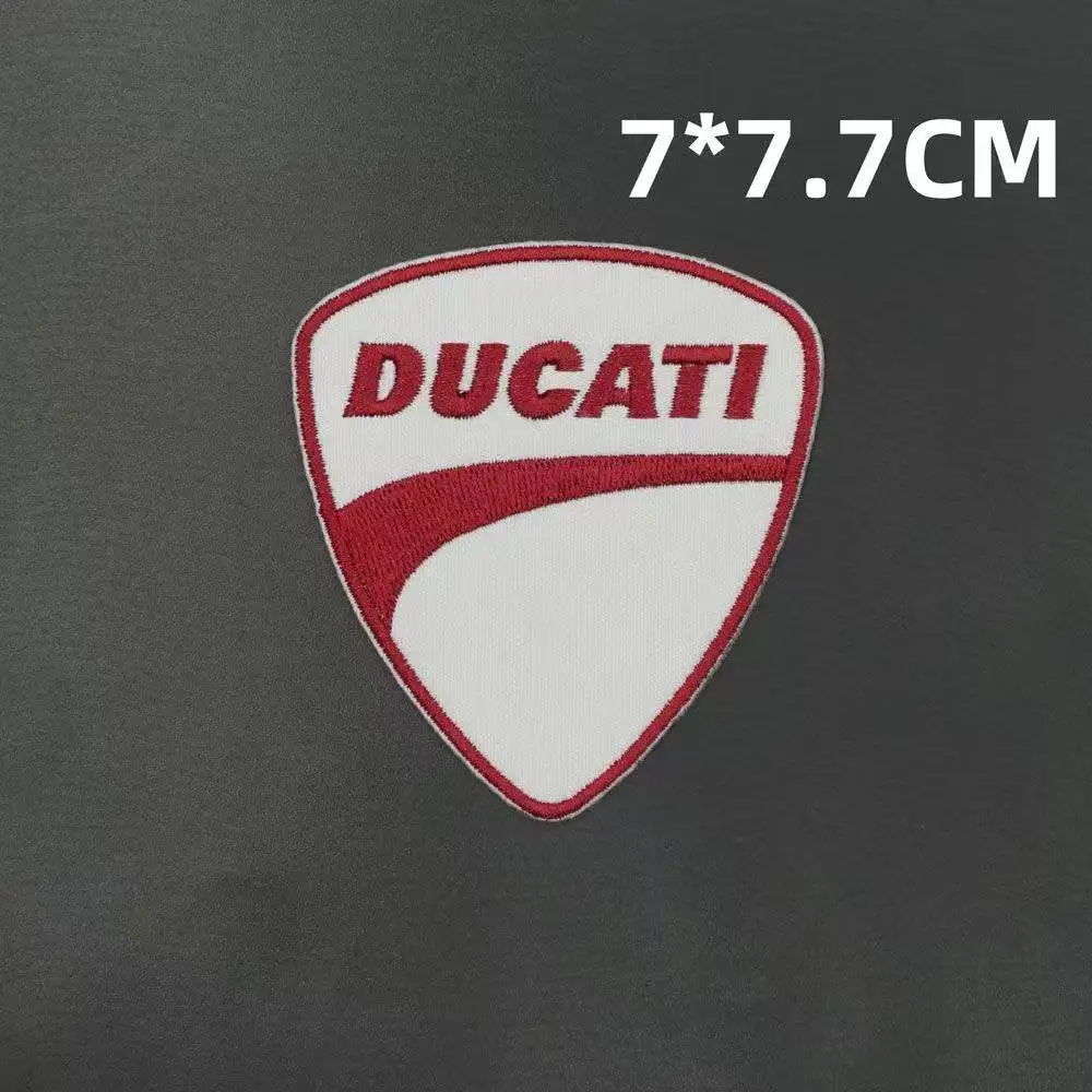 التصميم Ducati المطرزة التصحيح شارة الظهر شارة هوك دعم الملابس ل Ducati Monster Panigale Diavel V4 تشويش إذاعي