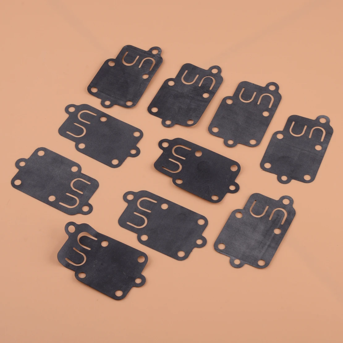 

LETAOSK New 10Pcs Carburetor Diaphragm Gasket Fit for Briggs & Stratton 270026 272538 272538S 272637 4157 4168