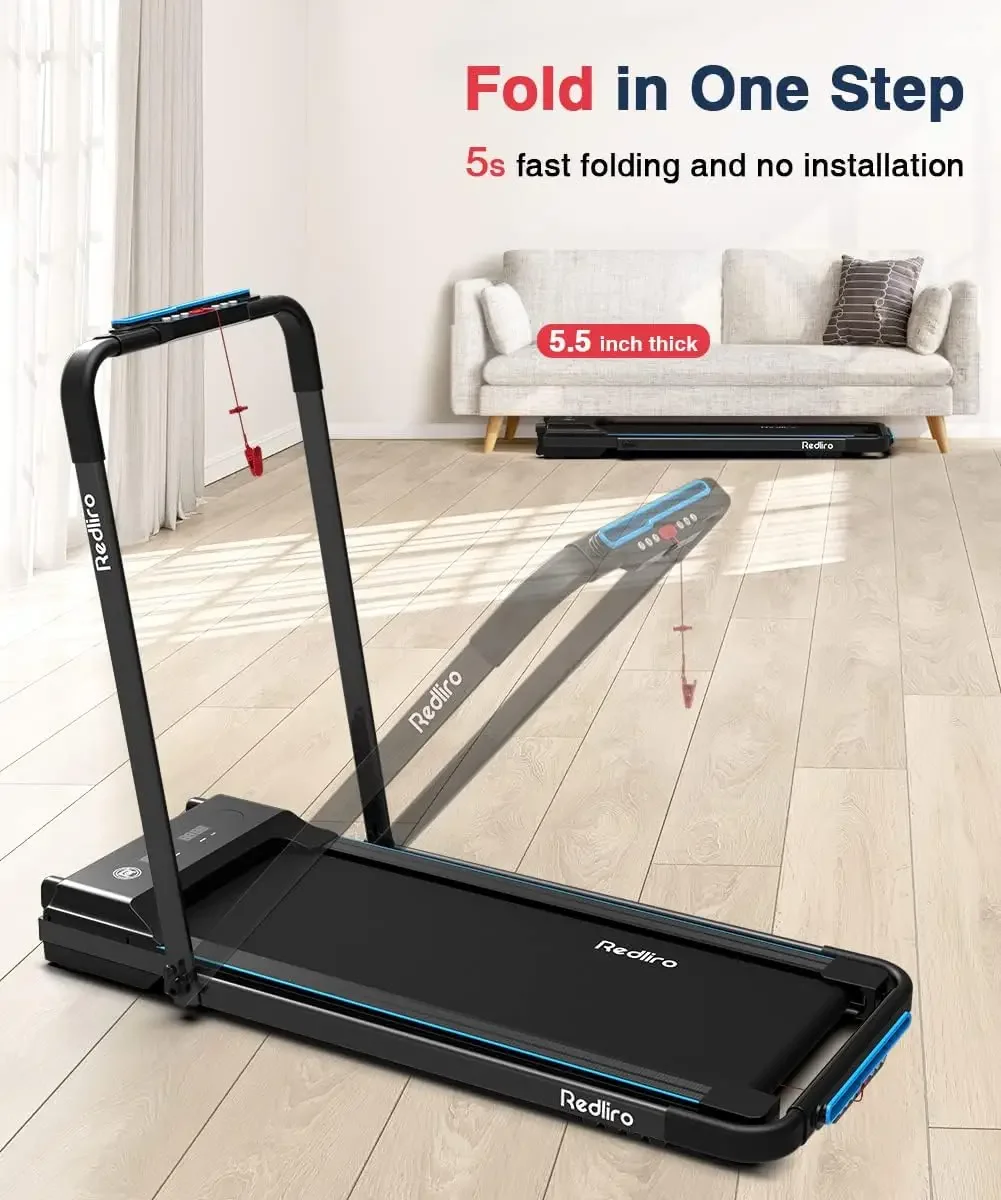 

Under Desk Treadmill 2 in 1 Walking Pad, Portable, Folding, Electric, Motorized, Walking and Jogging Machine with Remote Control