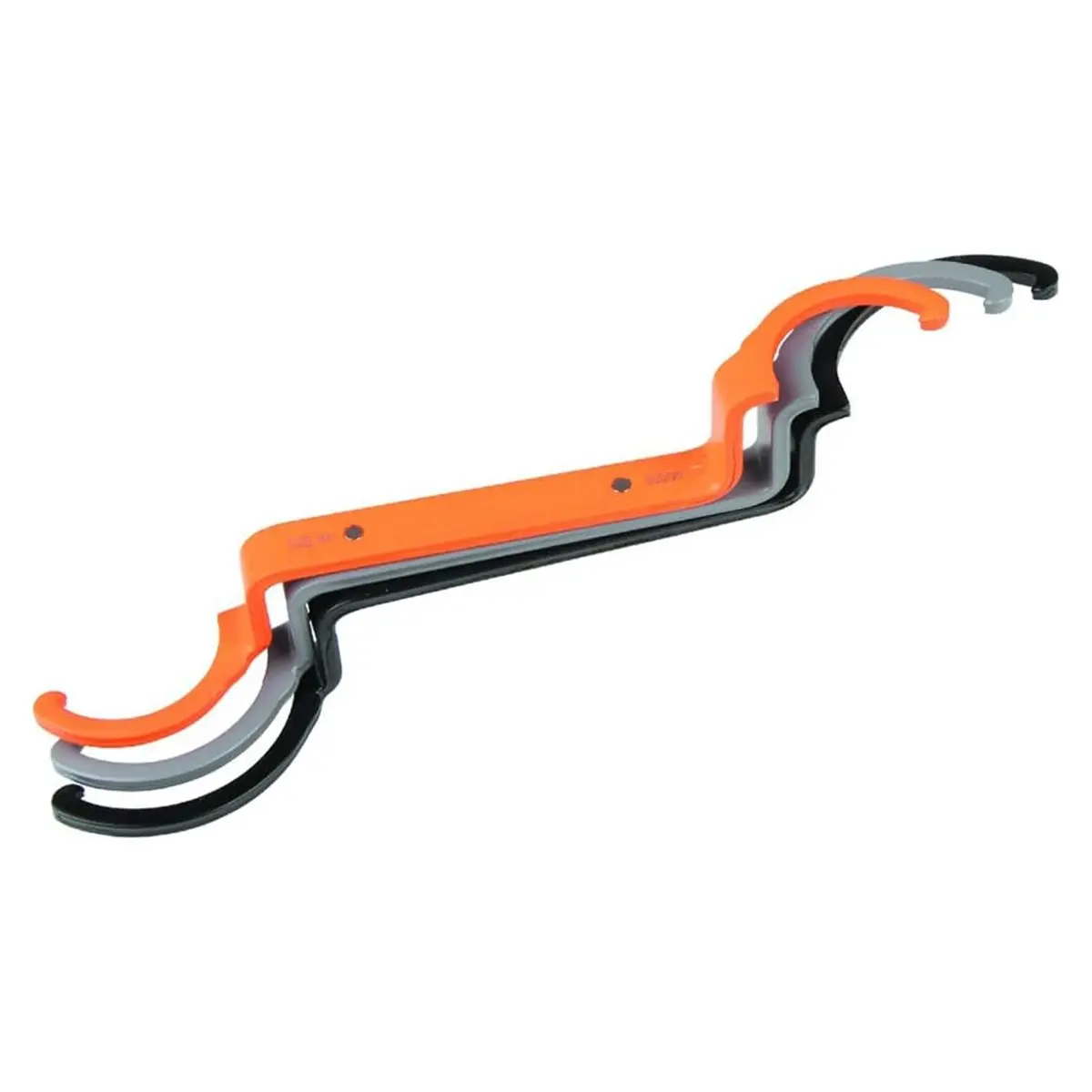A89X 50900R Conduit Lockout Wrench Set, Tighten and Loosen Locknuts in Tight Spaces, 1/2, 3/4 and 1-Inch, Offset Bends