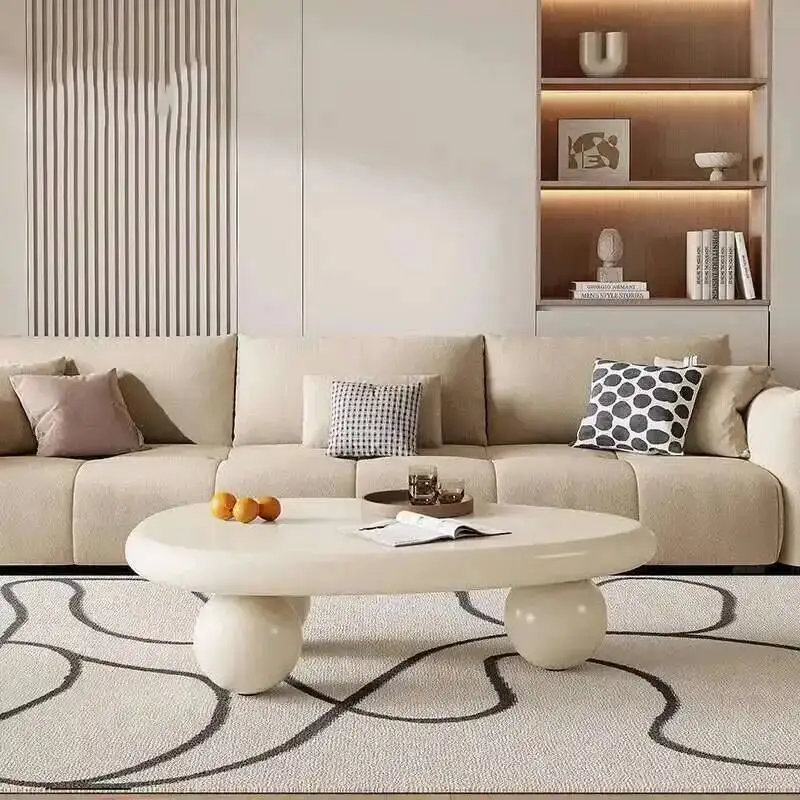 

Italian Nordic Side Album Writing Photo Table Dinner Books Computer Coffee Clear Table Couchtisch Standing Postmodern Furniture