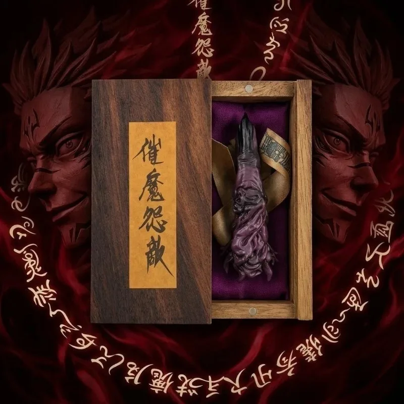 Ryomen Sukuna Finger Figures Box Anime Jujutsu Kaisen Action Figurine Sukuna Satoru Gojo Finger Statue Cosplay Porp Toy Gift