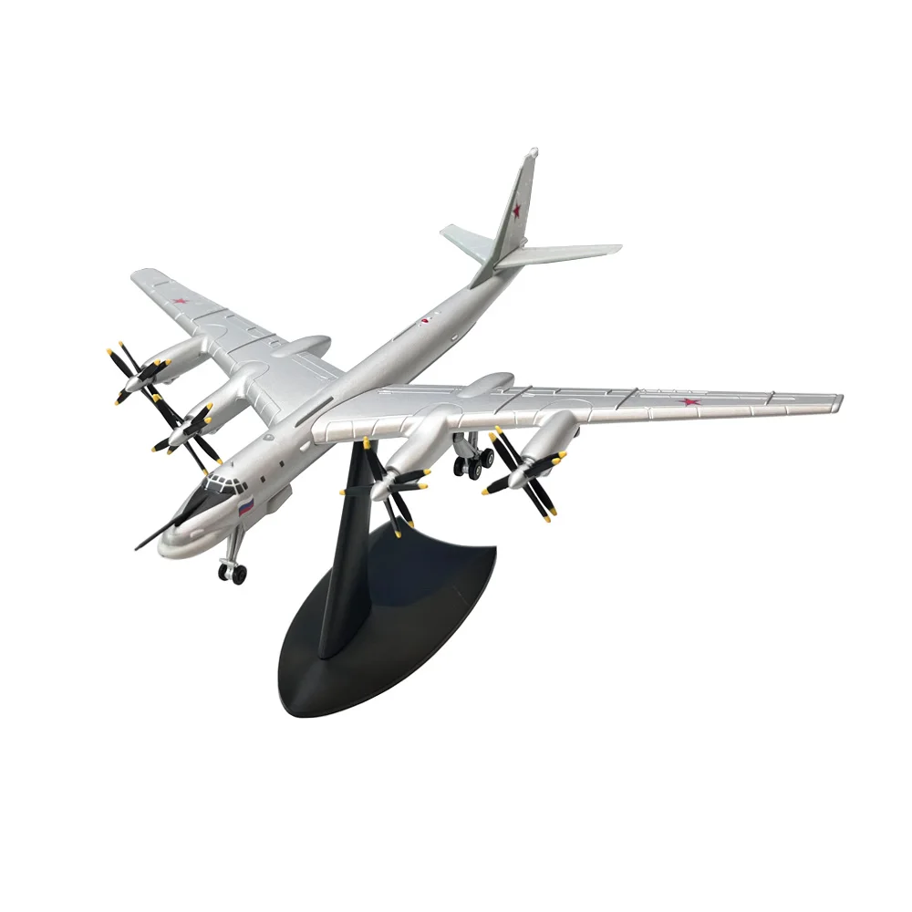 

1/200 Scale Tupolev TU-95 TU95 Bear Type Strategic Bomber Diecast Metal Airplane Plane Aircraft Model Child Collection Gift Toy