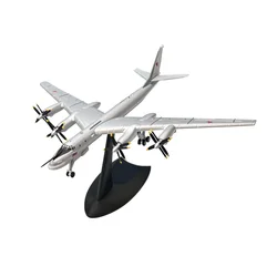 1/200 Scale Tupolev TU-95 TU95 Bear Type Strategic Bomber Diecast Metal Airplane Plane Aircraft Model Child Collection Gift Toy