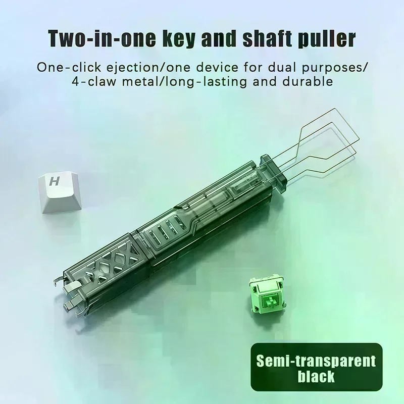 2 In 1 Switch Puller Keycap Puller Key Switch Keycap Puller For Mechanical Keyboard Gaming Keyboard Switches Cleaning Tool