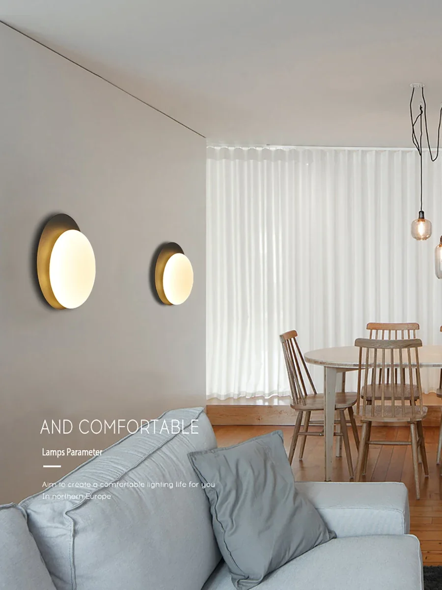 ~ Lampada da parete Camera da letto Lampada da parete creativa di colore caldo Semplice e moderna con lampada da comodino con interruttore